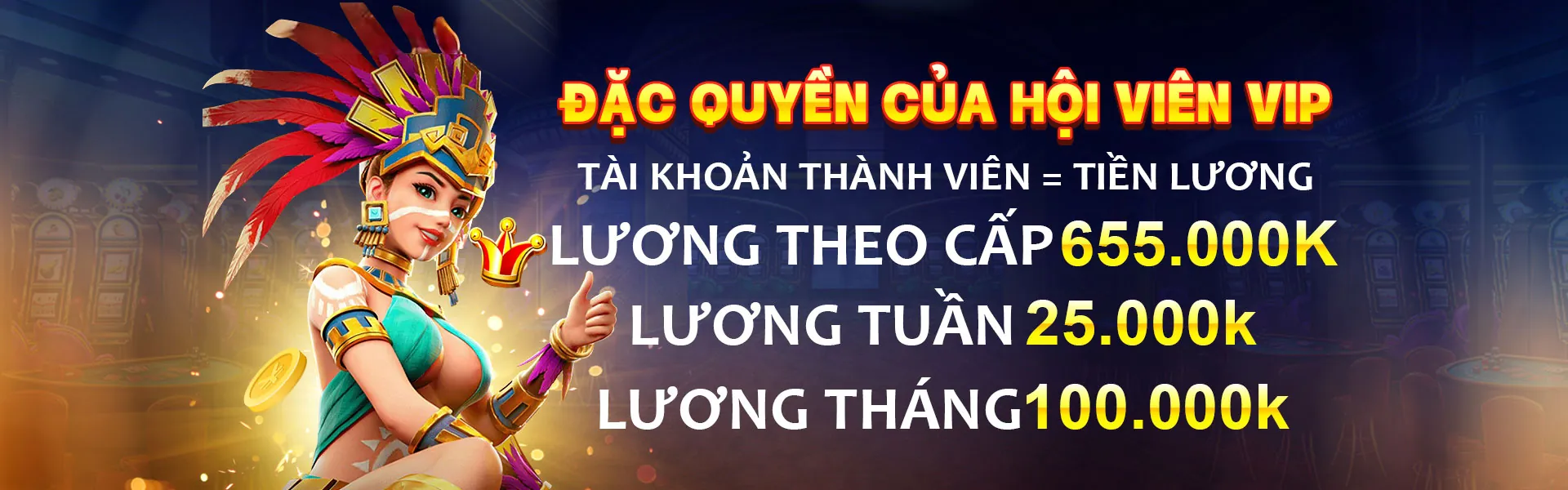 Chương trình VIP độc quyền của G666 Android với các ưu đãi vàng